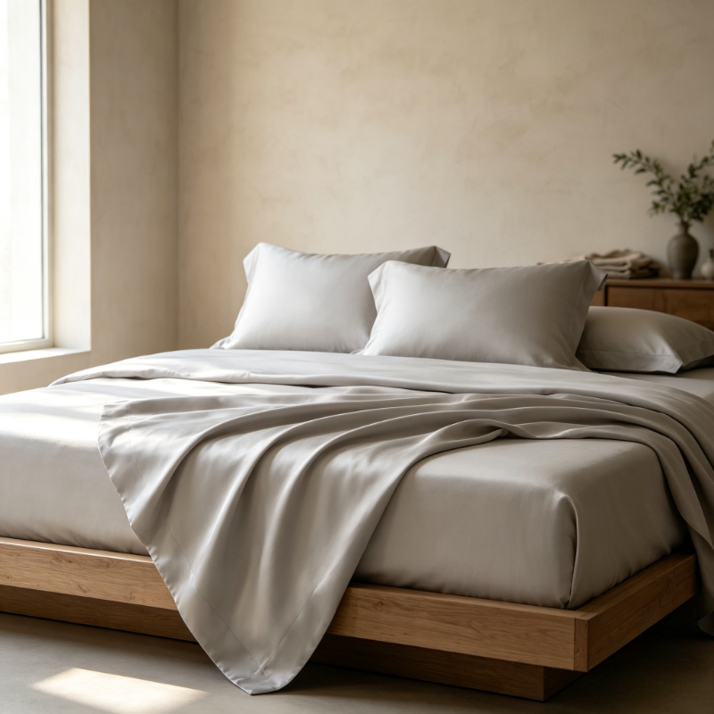 Silk Pillowcase Set - Cooling Tencel Pillowcase Set of 2