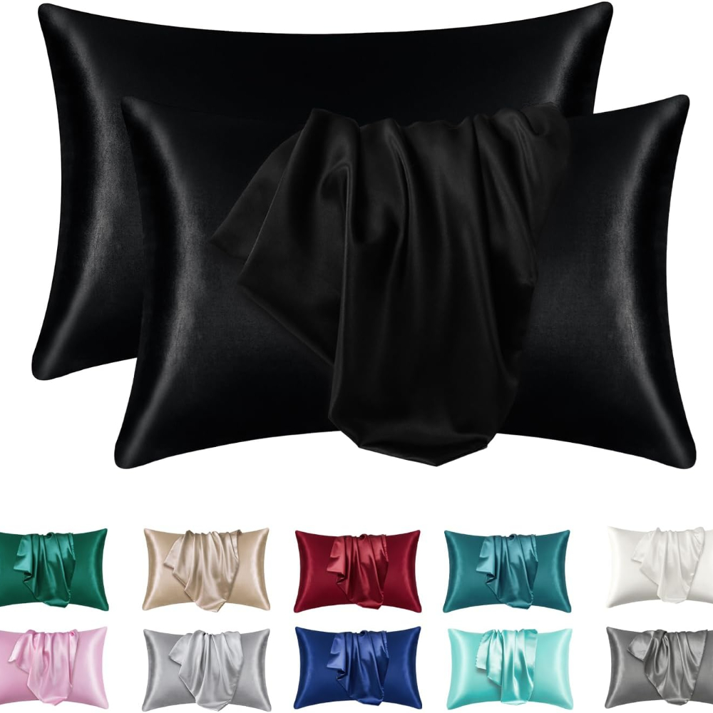 1/2pcs Satin Silk Pillowcase f - огляд і ціна Silk Pillowcase Set
