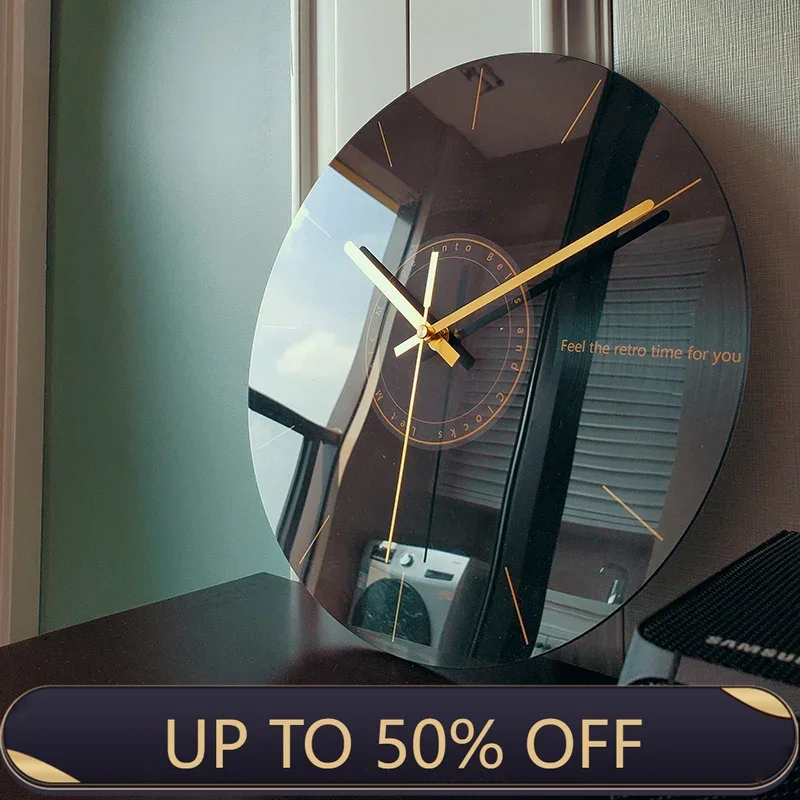 Luxury Silent Wall Clock Livin - огляд і ціна Luxury Lifestyle Gifts
