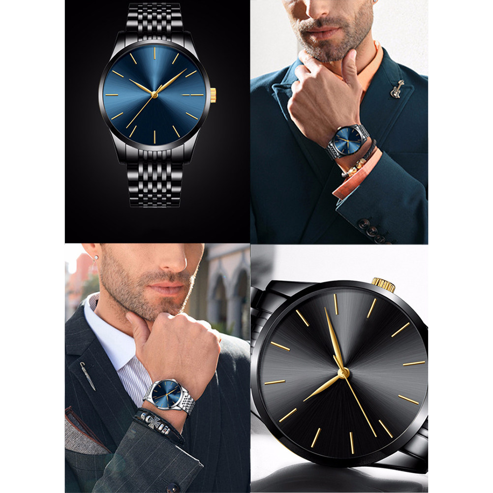 Men Stainless Steel Quartz Wat - огляд і ціна Luxury Lifestyle Gifts