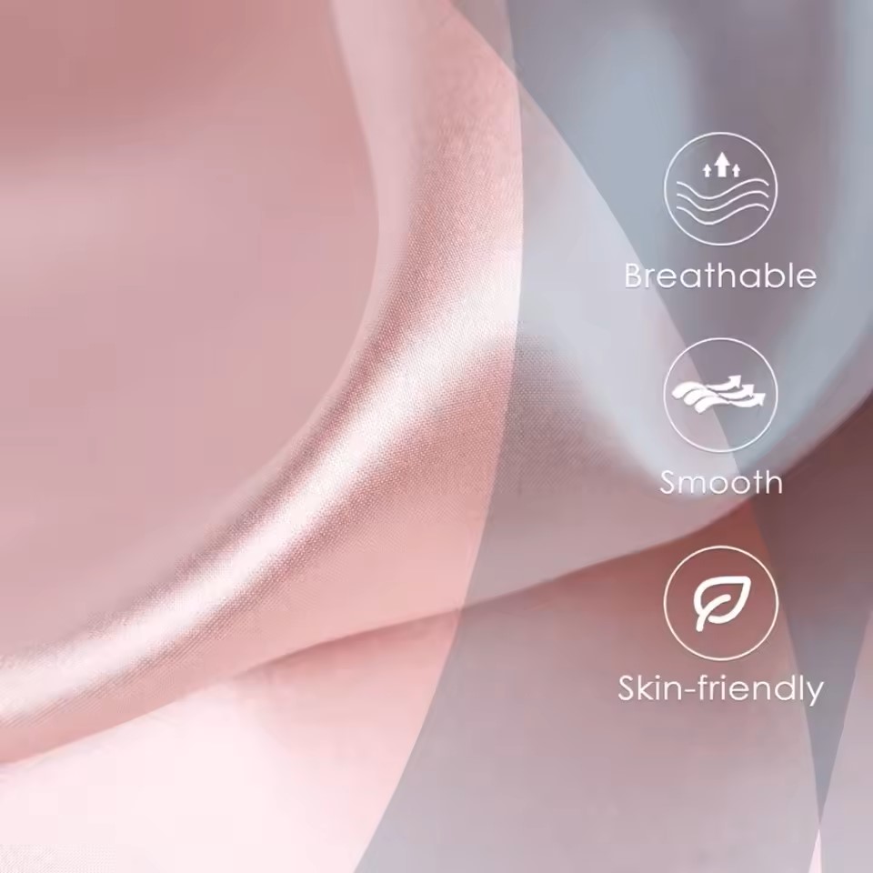 Kuup 1pcs Pillowcase Pillow Co - огляд і ціна Silk Pillowcase Set