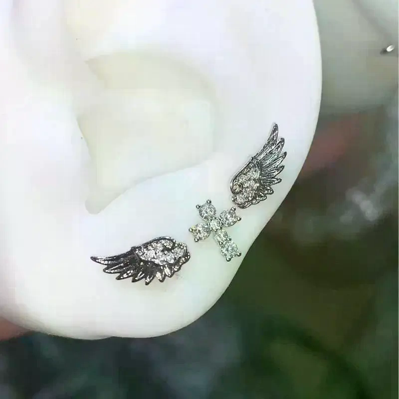 Angel Wings Cross Earrings Lux - огляд і ціна Luxury Lifestyle Gifts