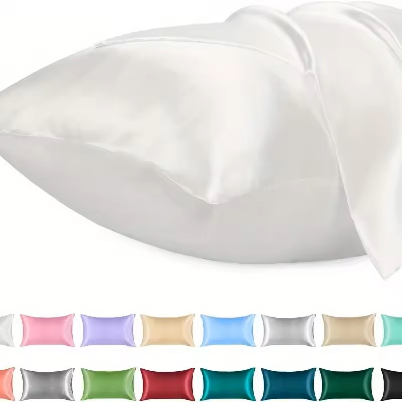 1PC Satin Pillowcase for Hair  - огляд і ціна Silk Pillowcase Set