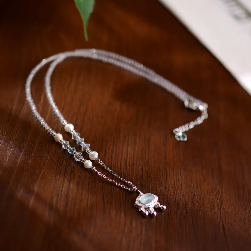Aquamarine Necklace New Nation - огляд і ціна Luxury Lifestyle Niche