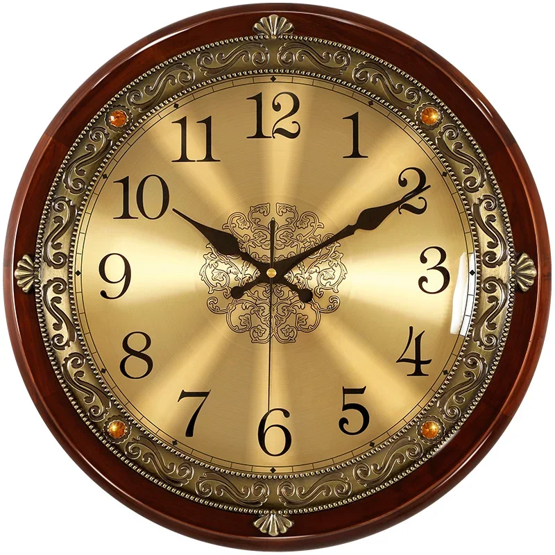 Luxury Wood Wall Clock Metal R - огляд і ціна Luxury Lifestyle Gifts